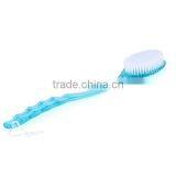 Colorful Long Handled Body Bath Shower Back Brush Scrubber Skin Cleaning Massager thumbnail-4