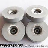 Rubber Pressure Roller Wheels With Bearing for Edgebanders Edge Banding Machine Accessories thumbnail-5