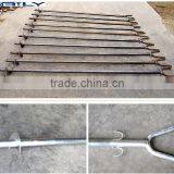 Factory Sale High Quality Steel Ground Screw Fork Anchor for Greenhouse Building thumbnail-1