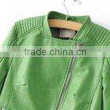 2016 High Quality Guangzhou Wholesale New Fashon Green Women Jacket Model thumbnail-5