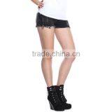 Trendy Fashion Summer Abrasion Fading Washed Tight Mini Sexy Girls Jean Shorts thumbnail-1