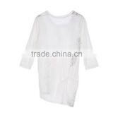 New Arrival Fashion National Pullover Rounded Neck Fashion Blouses 2016 thumbnail-2