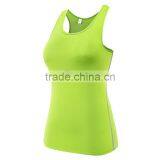 Wholesale Quick Dry Athletic Fitness Womens Workout Sport Tank Tops thumbnail-5