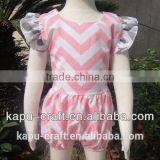 Hot Sales Chevron Rompers for Little Baby Clothes thumbnail-1
