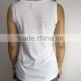 Tank Top Sublimation Womens Basic Loose Fit Sleeveless no Minimum. Ready Goods thumbnail-3