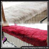 CX-D-111 Customize Design Genuine Sheepskin Lamb Fur Fur Blanket thumbnail-1