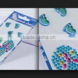 Free Sample Self Adhesive Diamond Rhinestone Decorative Sticker Gems Crystals Sticker thumbnail-5