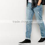 Hot Sale New Style Men Damaged Jeans thumbnail-4
