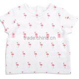 JannyBB Latestn 2017 Rose Applique Strips Jersey Wholesale Girls Shirt thumbnail-2