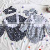 Classical Spring Autumn Girls Clothing Long Sleeve Cotton Rompers Toddler Jumpsuit thumbnail-1