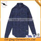New Design Fashion Denim Jackets Men, Slim Fit Custom Blue Man Jean Jacket Wholesale thumbnail-4