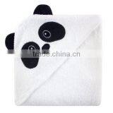 China Supplier Applique Cotton Terry Security Pattern Animal Head Plush Baby Blanket thumbnail-3