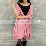 Luxury Brand Scarf Pashmina Echarp Cashmere Scarves Wrap Shawl Winter Women's Neck-warm Long Tassel Wool Scarves thumbnail-6