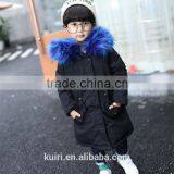2016 Hot Sales Europe Style Real Fox Fur Collar With Duck Feather Winter Warm Overcoat thumbnail-6
