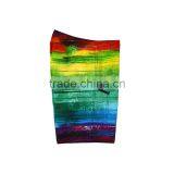 Men Hawaiian Beach Shorts Gradient Printed Polyester Men Beach Short thumbnail-3