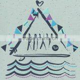 Ladies Cheap Print Tshirt100%bamboo Fiber Tshirt Custom Printed Tshirts thumbnail-3