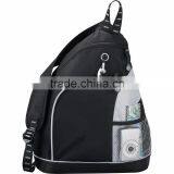 Twister Sling Backpack - Has Zippered Main Compartment With Interior Media Pocket and Comes With Your Logo. thumbnail-3