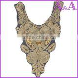 Rice White Small Wave Water Soluble Lace Trim Embroidered Crochet Lace Collar thumbnail-4