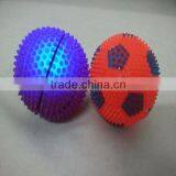 Cheap LED Rubber TPR Flashing Massage Ball Bouncing Ball