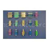 LC 4 Single-mode Fiber Optic Adapter For Telecom Network, Optical Test Equipment