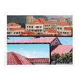 Wave Roofing Tile Extrusion Machine / Corrugated Roof Panel Roll Forming Machine 1mm ~ 3mm
