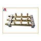 OEM Industrial 3 Outlet Gas Distributors , CNC Flame Cutting Machine Accessories