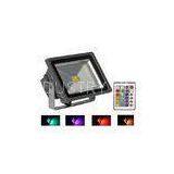 High Power Epistar Exterior RGB LED Floodlight 20W With IR Remote Controller thumbnail-1