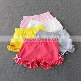 Latest Style Girls Summer Girls Casual Long Pants With Ruffles Summer Fashion Girls Short Pants thumbnail-2