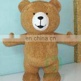 Factory Custom Make Inflatable Mascot Costume Bear Mascot Costume Plush Bear Mascot Costume for Sale thumbnail-2