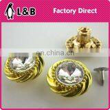 Fashion Custom Jeans Button Rhinestone Shank Jeans Button for Woman