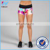 Trade Assurance Yihao 2015 Women Custom Sexy Hot Sports Printer Jogger Crossfit Pants Shorts thumbnail-1