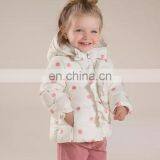 T-GC010 2016 Girls Winter Polka Dot Printed High Fashion Warm Coat thumbnail-2