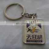 Engravable Custom Painted Metal Keychain,zinc Alloy Metal Keyrings With Logo