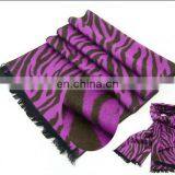 Reversible Men Woven Silk Paisley Shawl