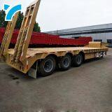 China Factory 7 Pin Trailer Connector Bulk Cargo Carrier 18 Meter Long Low Bed Trailer