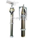 10m Truck Mounted Manual Rotation Anodized Aluminium Mast for Communication Antenna With Alarm System thumbnail-2