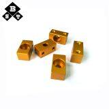 Custom Red Anodized Bearing Bracket Custom CNC Aluminum Milling Case Billet Machined Parts