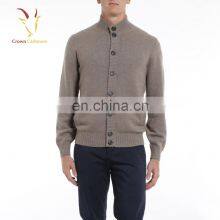 Mock Turtleneck Cardigan Winter,Wool Chunky Cardigan For Men thumbnail-1