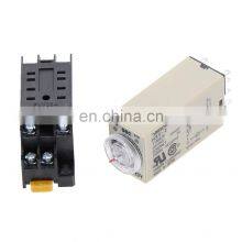 H3Y-2 DC 12V 24V /AC 110V 220V Delay Timer Time Relay 5A 0 - 30 SEC With Base thumbnail-5