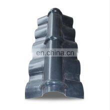 Synthetic Resin PVC APVC UPVC Plastic Roof Roofing Sheet Heat Insultation Spanish Drip Tiles PVC Corrugated Colonial thumbnail-3