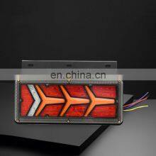 2x 12/24V Led Car Rear Light Super Bright Flow Steering Turn Signal Lamp for Truck Trailer Caravan UTE Camper Fog Lamp Taillight thumbnail-4