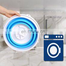 Latest Collapsible Semi Automatic Cloth Front Load Bucket Foldable Cheap Washing Machine thumbnail-4