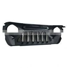 JL1096 Grille New Auto Accessories Angry Mesh Second Generation Car Front Grilles Fit For Jeep W Rangler JL 2018+ thumbnail-2
