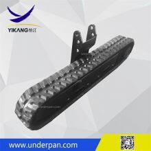 6-10 Ton Cane Harvester Parts Rubber Track Undercarriage From China Chassis Manufacturer thumbnail-5