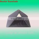 Professiona Design 10" Foldable Front Windshield Sunshade of Camera Monitor With Light and Stable thumbnail-2