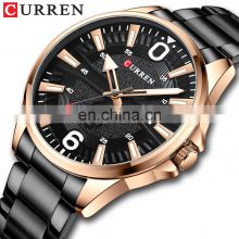 Curren 8389 Luxury Brand Mens Quartz Watch Stainless Steel Scale Waterproof 2021 Curren-Watches