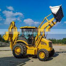 Multifunctional 2.5ton High Effciency Backhoe Loader With Hydraulic Hammer for Sale thumbnail-4
