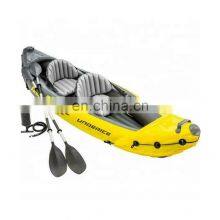 2022 Cheap Yellow Fishing Rubber Boat PVC Inflatable Kayak