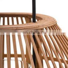 Best Price Large Apple Design Bamboo Lantern With Glass Candle Holder High Quality Candle Jar Cheap in Bulk Vietnam Supplier thumbnail-2