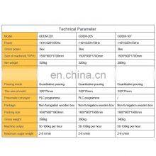Semi Automatic Cube Shape Pectin Gummy Bear Machine Jelly Gummy Bear Candy Forming Making Machine thumbnail-2